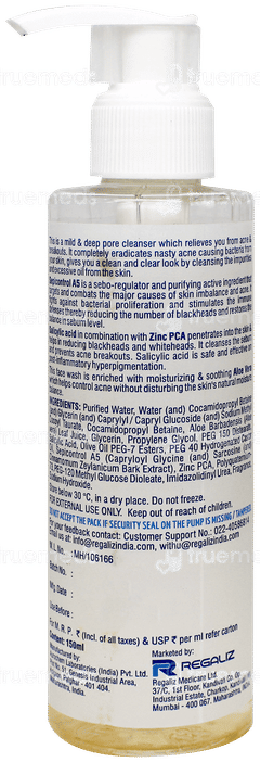 Regaliz Truderma Face Wash 150Ml