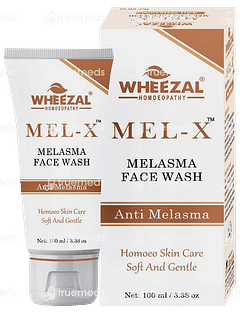 Wheezal Mel X Melasma Face Wash 100ml Wheezal Mel X Melasma Face Wash 100ml