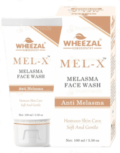Wheezal Mel X Melasma Face Wash 100Ml