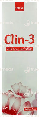 Clin 3 Face Wash 100ml