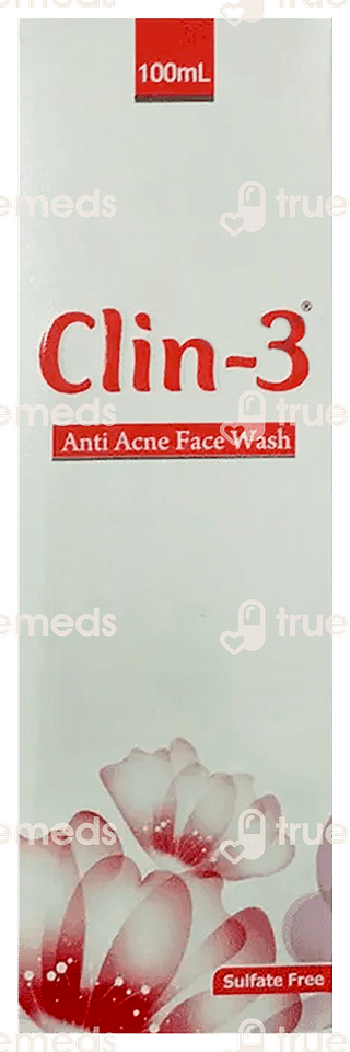 Clin 3 Face Wash 100ml