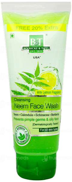 Boericke & Tafel Cleansing Neem Face Wash 50ml + 10ml