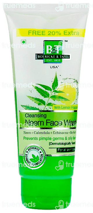 Boericke And Tafel Cleansing Neem Facewash 60 ML