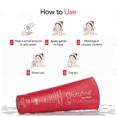 Glutafine Rich Creamy Facewash 200Gm