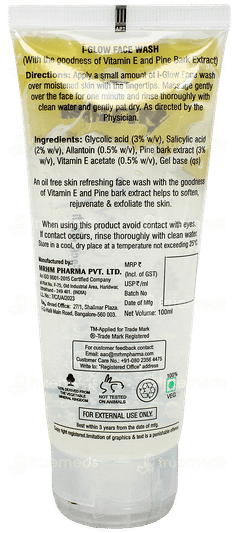 I Glow Face Wash 100Ml