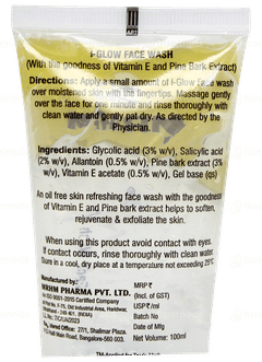 I Glow Face Wash 100Ml
