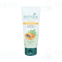 Biotique Papaya Deep Cleanse Face Wash 100 Ml