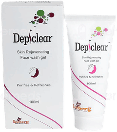 Depiclear Skin Rejuvenating Face Wash Gel 100Ml