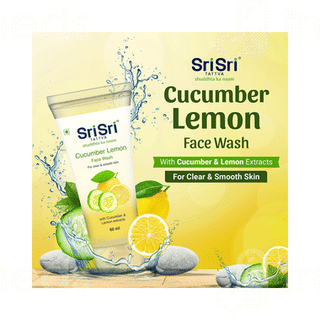 Sri Sri Tattva Cucumber Lemon Face Wash 60 ML