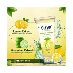 Sri Sri Tattva Cucumber Lemon Face Wash 60 ML