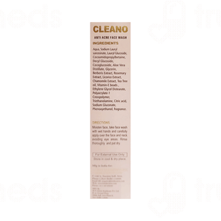 Lords Cleano Anti Acne Face Wash 100Ml