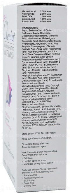 Clenia New Skin Rejuvenating Face Wash 100ml Clenia New Skin Rejuvenating Face Wash 100ml