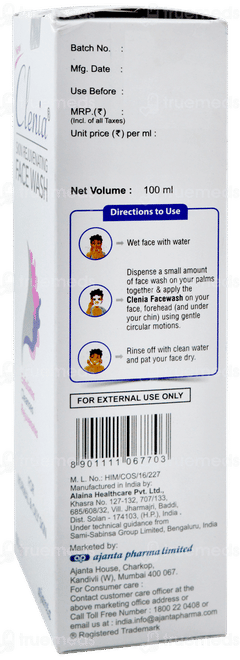 Clenia New Skin Rejuvenating Face Wash 100ml Clenia New Skin Rejuvenating Face Wash 100ml