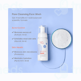 Nua Pore Cleansing Acne Control Face Wash 120 ML
