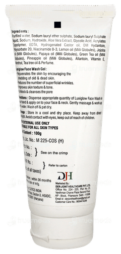 Luxiglow Face Wash Gel 100gm