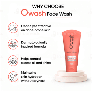 Owash Ultra Mild Oily Skin Wash 150ml