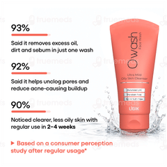 Owash Ultra Mild Oily Skin Wash 150ml