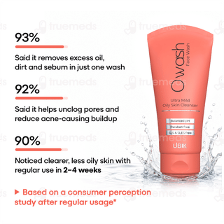 Owash Ultra Mild Oily Skin Wash 150ml