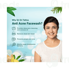 Sri Sri Tattva Anti Acne Face Wash 60ml