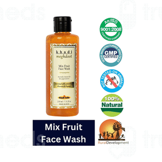 Khadi Meghdoot Mix Fruit Face Wash 210 ML
