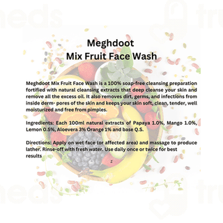 Khadi Meghdoot Mix Fruit Face Wash 210 ML