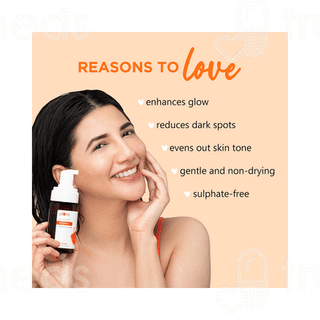 Plum Mandarin And Vitamin C Foaming Face Wash 110 ML