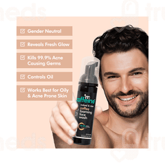 Mcaffeine Naked And Raw Coffee Foaming Face Wash 75 Ml