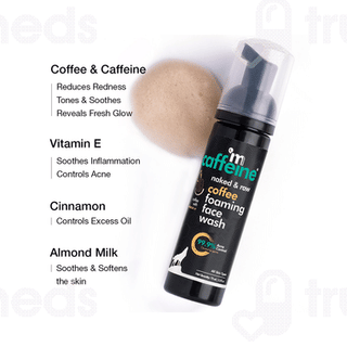 Mcaffeine Naked And Raw Coffee Foaming Face Wash 75 Ml