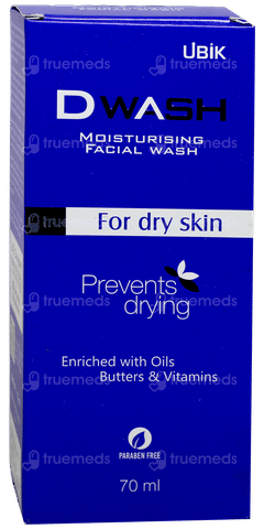 Dwash Moisturising Facial Wash 70Ml