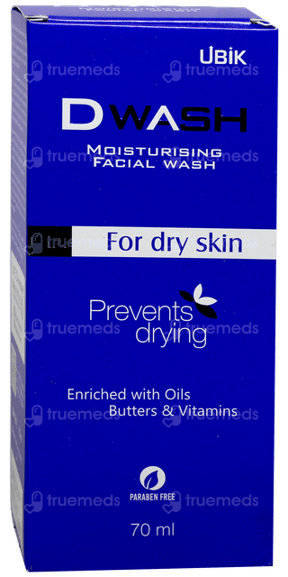 Dwash Moisturising Facial Wash 70Ml