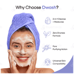 Dwash Moisturising Facial Wash 70Ml
