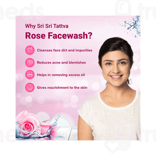 Sri Sri Tattva Rose Face Wash 60 ML