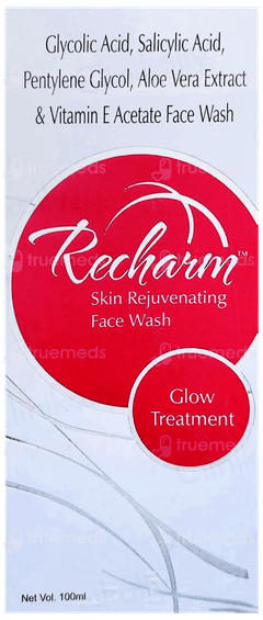 Recharm Face Wash 100Ml Recharm Face Wash 100Ml