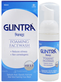 Glintra Foaming Face Wash 50ml Glintra Foaming Face Wash 50ml