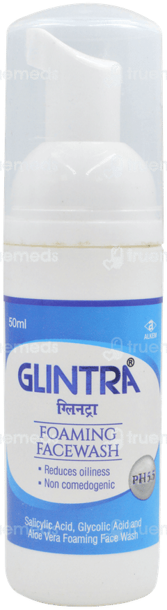 Glintra Foaming Face Wash 50ml