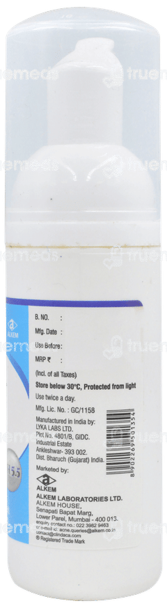 Glintra Foaming Face Wash 50ml