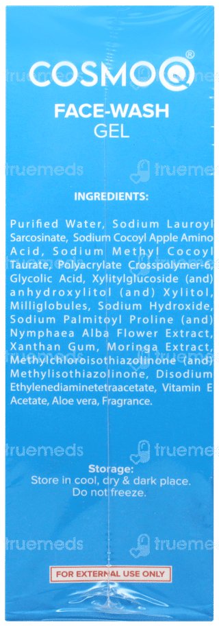 Cosmoq Face Wash Gel 100ml