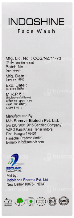 Indoshine Face Wash 100ml