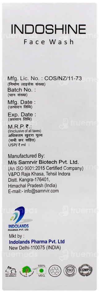 Indoshine Face Wash 100ml