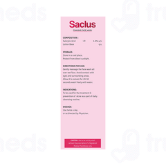 Saclus Foaming Face Wash 60 ML