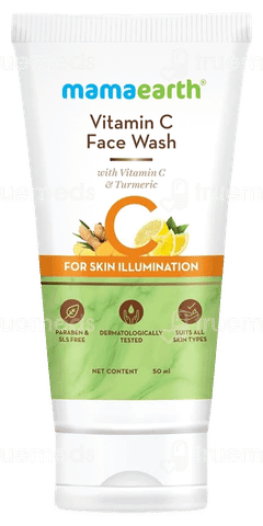 Mamaearth Vitamin C Face Wash 50Ml