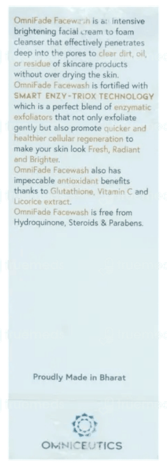 Omnifade Facewash 100Ml