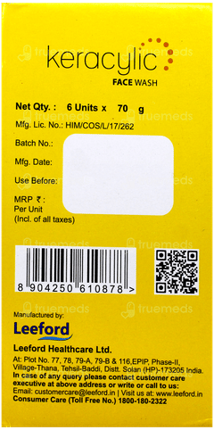 Keracylic Face Wash 70 Gm
