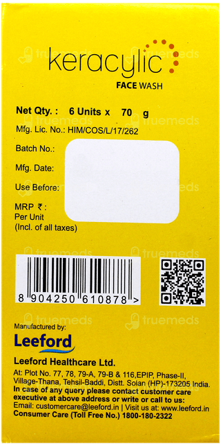 Keracylic Face Wash 70 Gm