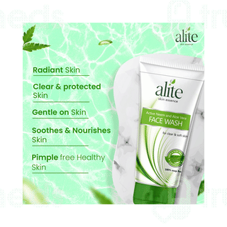 Alite Active Neem And Aloevera Face Wash 70 GM