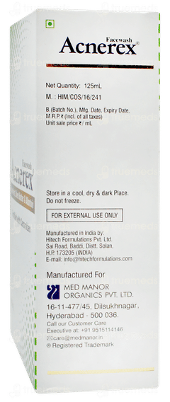 Acnerex Facewash 125ml