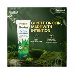 Himalaya Purifying Neem Turmeric Face Wash 200 ML With Himalaya Walnut Face Scrub 50 GM Free