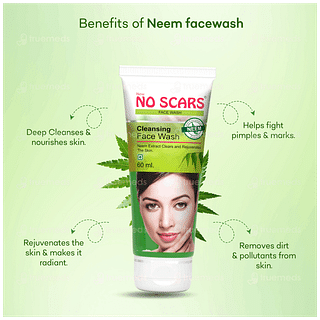 New No Scars Neem Face Wash 60 ML