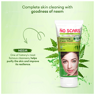 New No Scars Neem Face Wash 60 ML