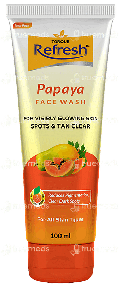 Torque Refresh Papaya Face Wash 100 ML